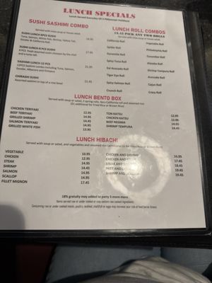 Menu photo 1 Sapporo Cypress, TX