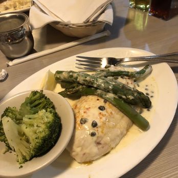 Sunflower Cafe - Red snapper francaise with broccoli and asparagus - Cafes Near Me - Fort Myers Beach, Florida Sunflower Cafe - Red snapper francaise with broccoli and asparagus - Cafes Near Me - Fort Myers Beach, Florida
