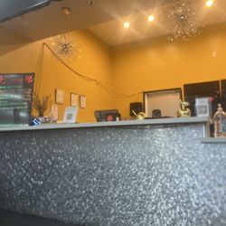 Spice Mantra Indian Cuisine - Take out area.