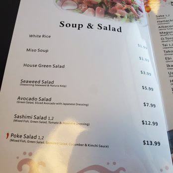 V Sushi - Updated menu 6/27/2022 - Sushi Bars Near Me - Milpitas, California