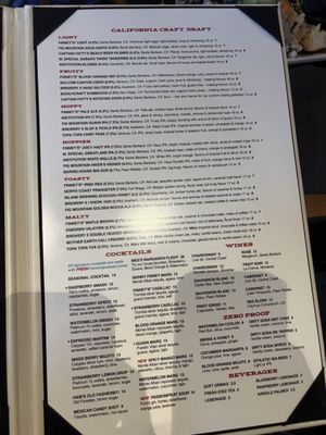 Menu photo 4 Finney's Crafthouse - Santa Barbara Santa Barbara, CA Menu photo 4 Finney's Crafthouse - Santa Barbara Santa Barbara, CA