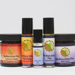 Taspen's Organics - Our No More Aches Line encourages the body to repair naturally.
