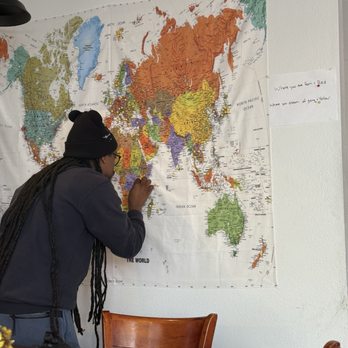 Classy Hippie Tea - Where are you from and where would you wish to go map? Such a great touch. - Coffee & Tea Near Me - Sacramento, California Classy Hippie Tea - Where are you from and where would you wish to go map? Such a great touch. - Coffee & Tea Near Me - Sacramento, California