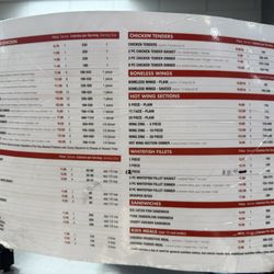 Martin's Super Market - Menu