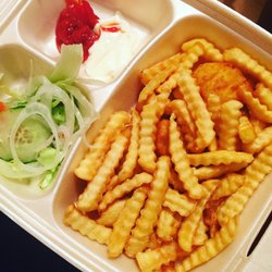 Pizzalieferservice Valentinos - Chicken Nuggets mit Pommes