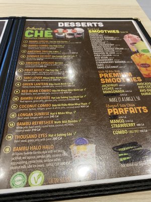 Menu photo 7 Bambū Dessert Drinks Vaughan, ON