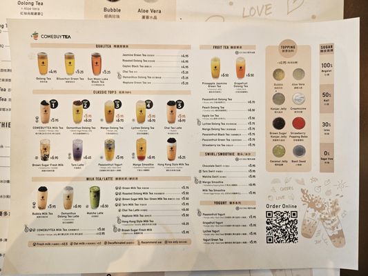 Menu photo 8 ComeBuy Tea Seattle, WA