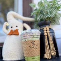 The Brew Life Coffee Bar - Matcha with strawberry cold foam