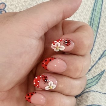 Hobby Nails And Spa - Love my ladybugs - Nail Salons Near Me - Bradenton, Florida