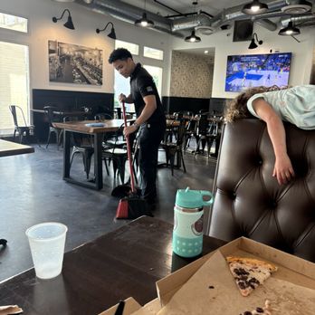 The Pizza Press - Empty restaurant - Salad Near Me - Irvine, California