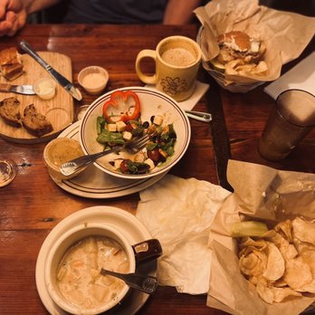 Yellow Deli - Salmon chowder, fruit and nut salad, Ruben, the Hiker Sandwich, chai latte, sweet potato pancake. - Delis Near Me - Rutland, Vermont Yellow Deli - Salmon chowder, fruit and nut salad, Ruben, the Hiker Sandwich, chai latte, sweet potato pancake. - Delis Near Me - Rutland, Vermont