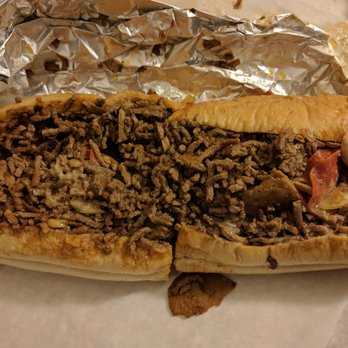 Carl's Steak Subs - "Mistake" sub (large) - teriyaki sauce, steak, american cheese, sausage, pepperoni, onions, mushrooms. - Sandwiches Near Me - Waltham, Massachusetts Carl's Steak Subs - "Mistake" sub (large) - teriyaki sauce, steak, american cheese, sausage, pepperoni, onions, mushrooms. - Sandwiches Near Me - Waltham, Massachusetts