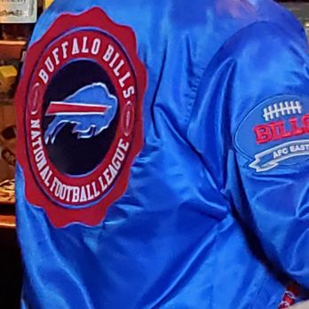 Vindicktive Wings - Bartender repping the Bills - Chicken Wings Near Me - Seattle, Washington Vindicktive Wings - Bartender repping the Bills - Chicken Wings Near Me - Seattle, Washington