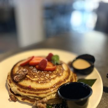 RAW Kitchen & Cantina - Side of pancakes very fluffy - Seafood Near Me - Rancho Cucamonga, California RAW Kitchen & Cantina - Side of pancakes very fluffy - Seafood Near Me - Rancho Cucamonga, California