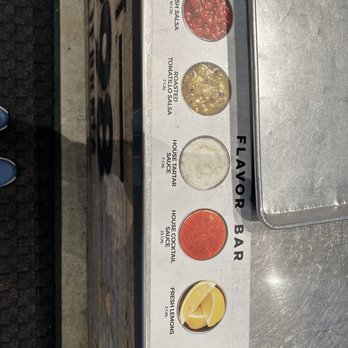 California Fish Grill - Sauces - Seafood Near Me - Pasadena, California California Fish Grill - Sauces - Seafood Near Me - Pasadena, California