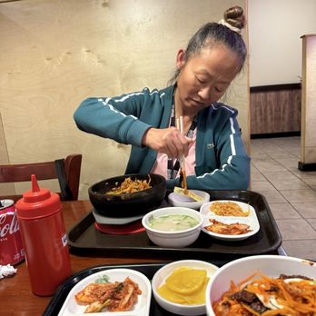 Eat More Korean - Mama enjoy her lunch - Korean Near Me - Morrow, Georgia Eat More Korean - Mama enjoy her lunch - Korean Near Me - Morrow, Georgia