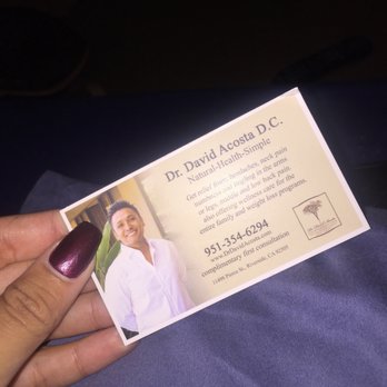 Acosta Chiropractic and Wellness Center - Dr. David Acosta is the best chiropractor ! - Chiropractors Near Me - Riverside, California