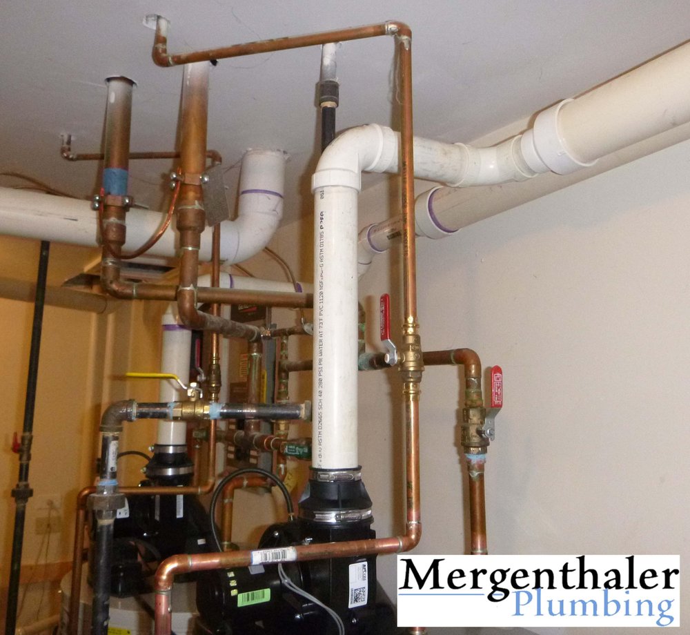 Slide of Mergenthaler Plumbing