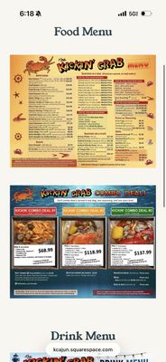 Menu photo 1 The Kickin Crab Torrance, CA Menu photo 1 The Kickin Crab Torrance, CA