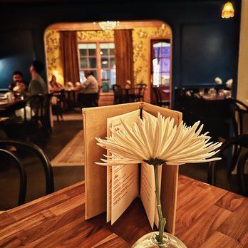 Restaurant Claudine - The indoor seating is quaint and beautiful - French Near Me - San Antonio, Texas