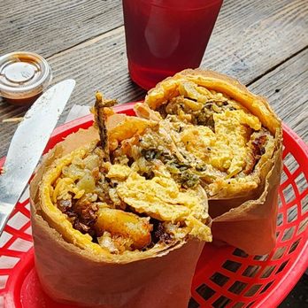 Spoke - Breakfast burrito and hibiscus tea - Breakfast & Brunch Near Me - Los Angeles, California Spoke - Breakfast burrito and hibiscus tea - Breakfast & Brunch Near Me - Los Angeles, California