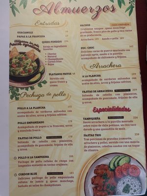 Menu photo 1 casa jarocha Chetumal, ROO