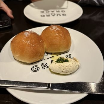 Guard and Grace Modern Steakhouse - Amazing Rolls and Mustard Butter - Steakhouses Near Me - Denver, Colorado