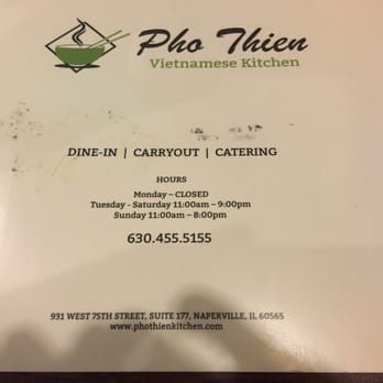 Pho Thien Vietnamese Kitchen - Vietnamese Near Me - Naperville, Illinois Pho Thien Vietnamese Kitchen - Vietnamese Near Me - Naperville, Illinois