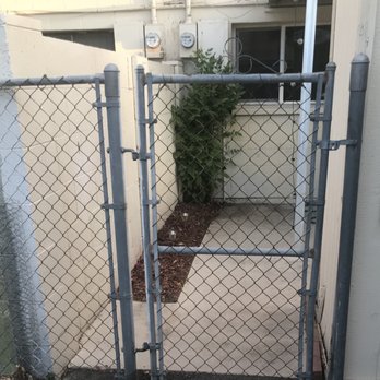 One-eyed-welder - Old chain-link gate front (pic 2) - Metal Fabricators Near Me