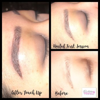 Pickture Perfect Medspa - Healed microblading before, after and touch up. - Permanent Makeup Near Me - Colleyville, Texas Pickture Perfect Medspa - Healed microblading before, after and touch up. - Permanent Makeup Near Me - Colleyville, Texas
