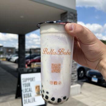 Bella Boba - Taro Slush - Coffee & Tea Near Me - Naperville, Illinois