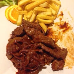 Wirt Z Annabrunn - Steak-Tips, Rinderfiletspitzen mit Pommes Frites
