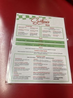 Menu photo 7 Santoro's Pizzeria Tampa, FL