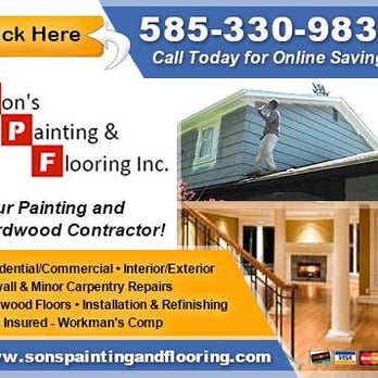 Son's Painting & Flooring - Ad Provided By: YellowPageCity.com - Painters Near Me - Rochester, New York Son's Painting & Flooring - Ad Provided By: YellowPageCity.com - Painters Near Me - Rochester, New York
