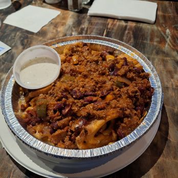 Dew Drop Inn - Chilli, cheese, and bacon curly fries (magically delicious ) - Bars Near Me - Derby, Connecticut Dew Drop Inn - Chilli, cheese, and bacon curly fries (magically delicious ) - Bars Near Me - Derby, Connecticut
