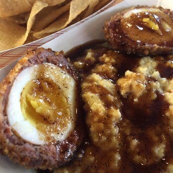 Lucius Q - Sunday Brunch Special - scotch eggs - Barbeque Near Me - Cincinnati, Ohio Lucius Q - Sunday Brunch Special - scotch eggs - Barbeque Near Me - Cincinnati, Ohio