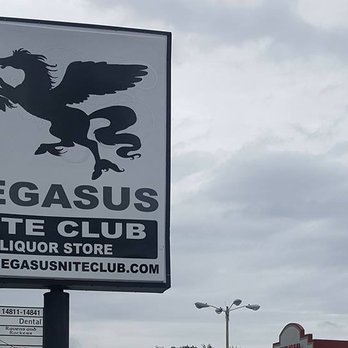 Pegasus Lounge - pegasus club sign in front of pegasus lounge - Music Venues Near Me - Tampa, Florida