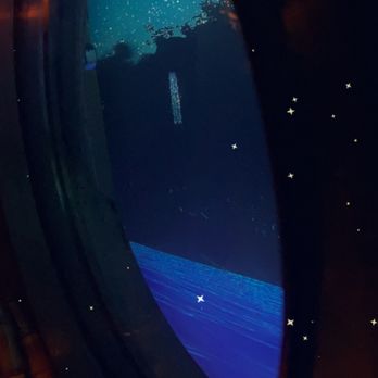 Undertow - Arcadia - Porthole by our table - Tiki Bars Near Me - Phoenix, Arizona