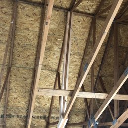 repair of cracked wooden roof web/truss