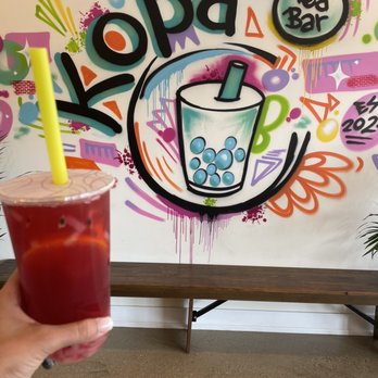 Kopa Tea Bar - Friday nights - hibiscus melon tea and passion fruit pulp! - Juice Bars & Smoothies Near Me - Wheeling, Illinois