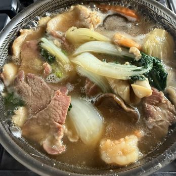 Hong Kong BBQ - Cantonese style noodles. But this is like a soup. Yeck! - Chinese Near Me - Castro Valley, California Hong Kong BBQ - Cantonese style noodles. But this is like a soup. Yeck! - Chinese Near Me - Castro Valley, California
