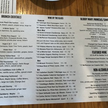 Backstreet Cafe - New American Near Me - Houston, Texas Backstreet Cafe - New American Near Me - Houston, Texas