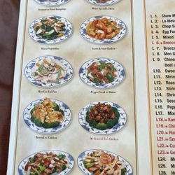 China One - Menu
