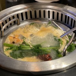 Hot pot cooking