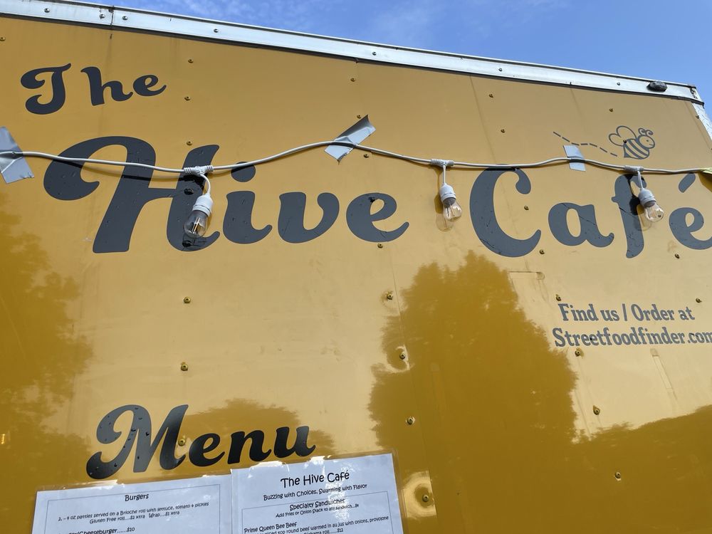 Food from The Hive Cafe