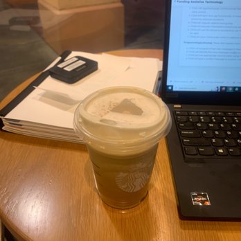 Starbucks - Pistachio flavored cold brew along with study materials - Coffee & Tea Near Me - Hercules, California Starbucks - Pistachio flavored cold brew along with study materials - Coffee & Tea Near Me - Hercules, California