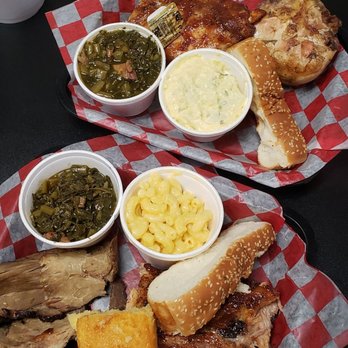 The Pig Shop - Saturday Special: 2-Meat Platter w/ 2 sides - Barbeque Near Me - Virginia Beach, Virginia
