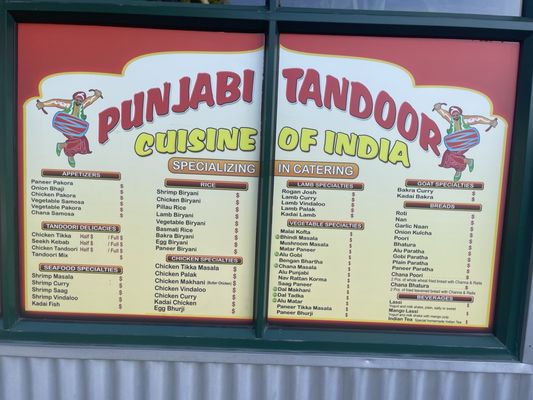 Menu photo 6 Punjabi Tandoor Anaheim, CA