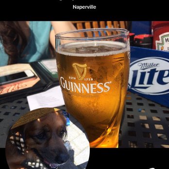 Quigley's Irish Pub - Chowing down! Stopped in at Quigley's for a quick pilsner, maybe a burger too! - Pubs Near Me - Naperville, Illinois