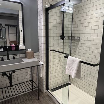 Moxy Seattle Downtown - Bathroom - Hotels Near Me - Seattle, Washington